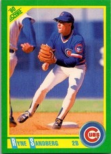 1990 Score - Ryne Sandberg #90