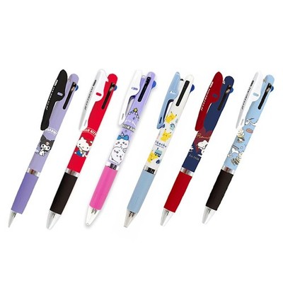 Jetstream 3 color Ballpoint pen, Kuromi, Hello Kitty, Chiikawa, pikachu, snoopy