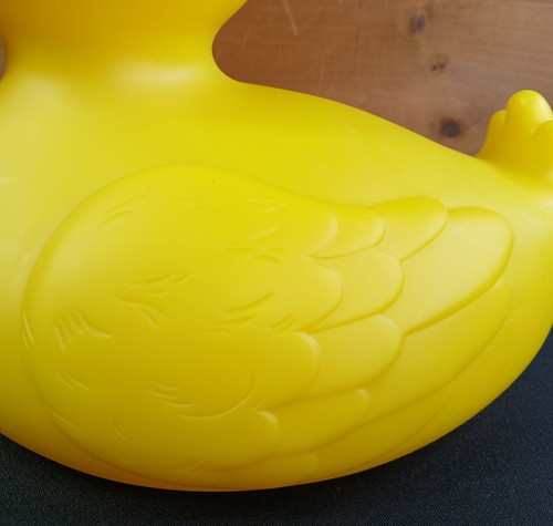 Schylling Toys Big Rubber Duck 2005 9" Large Jumbo Duckie Ducky - Picture 12 of 19