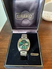 Seiko DX 17 Jewels Automatic Watch REF.6106-8207 with Green Dial Vintage