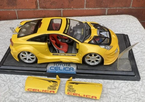 KENTOYS TOYOTA CELICA 2001 EXTREME TUNER 1:12 SPARES REPAIRS DAMAGED