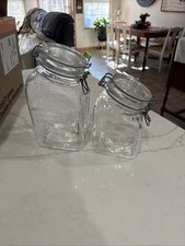 Granny&rsquo;s Products Inc. Crownford Jars 1968 Made In Italy Lot Of 2