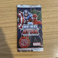 TOPPS Marvel Hero Attax Promo Pack 5 Sealed Cards Brand New In Box