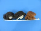 3 Vintage Wigs for Fashion Queen Barbie Doll, Wigs and Stand