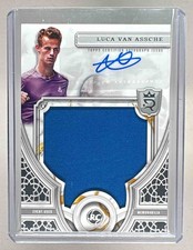 LUCA VAN ASSCHE 2024 Topps Royalty Tennis Rookie Relic Patch AUTO #d /75 RC