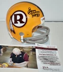 SONNY JURGENSEN AUTOGRAPHED 2 BAR TB MINI HELMET WASHINGTON REDSKINS HOF 83  JSA