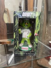 Houston Astros Orbit Mascot Celebration Bobblehead 2022 World Series Flag