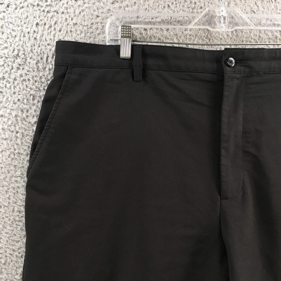 Pantalones cortos chinos de golf Footjoy para hombre 42 (43X9 real) negros bolsillos laterales tiro alto cremallera Foto 2 de 4