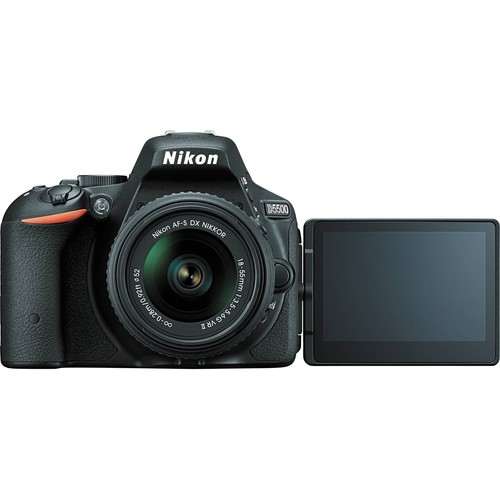Nikon D5500 DX-format Digital SLR w/ 18-55mm VR II Kit (Black)skr-aaa-118 - Picture 3 of 6