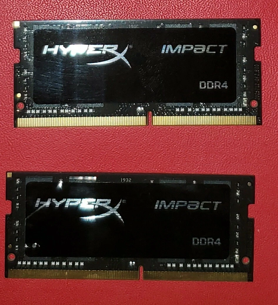 25+ DDR4 SDRAM HyperX 16 GB Capacity per Module Memory (RAM) for
