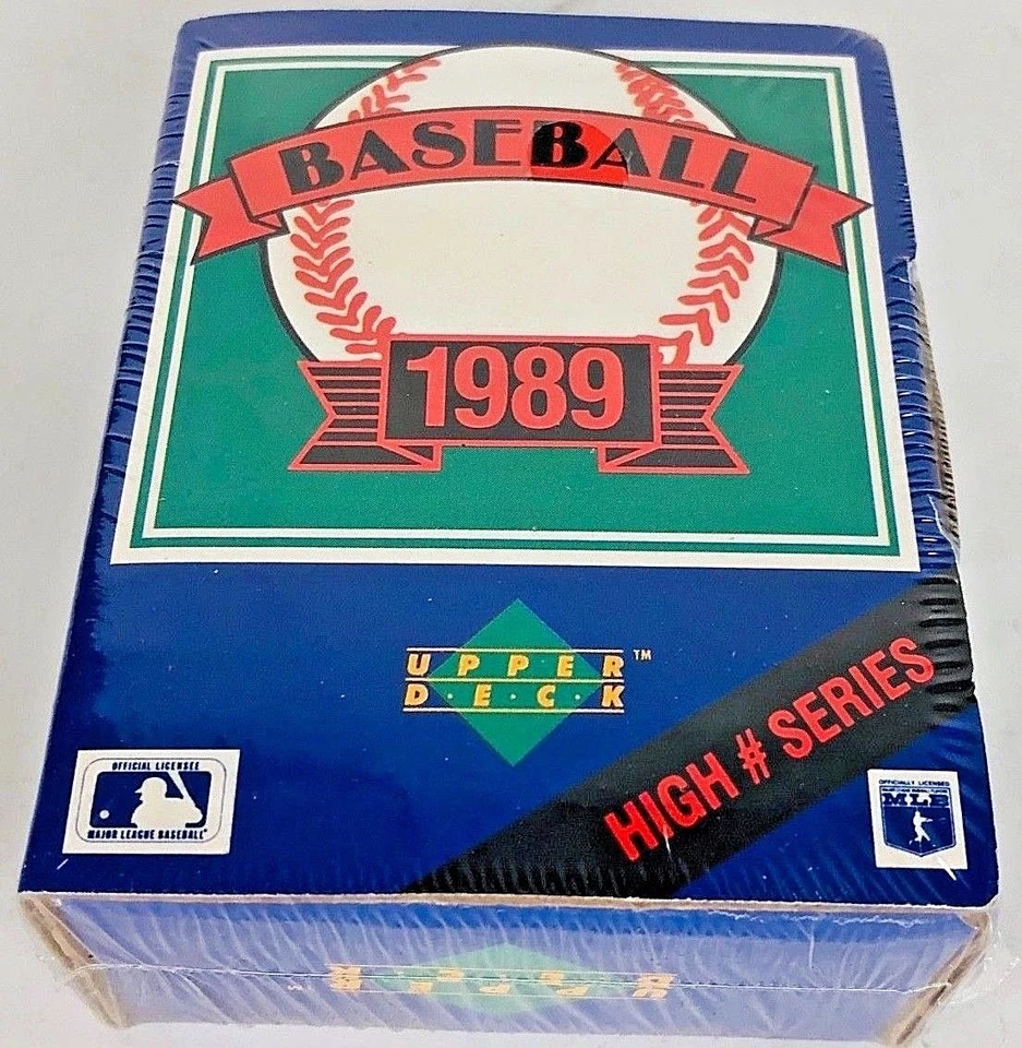 Nuevas tarjetas de béisbol 1989 Upper Deck serie alto número caja sellada de fábrica 701-800 Foto 2 de 4