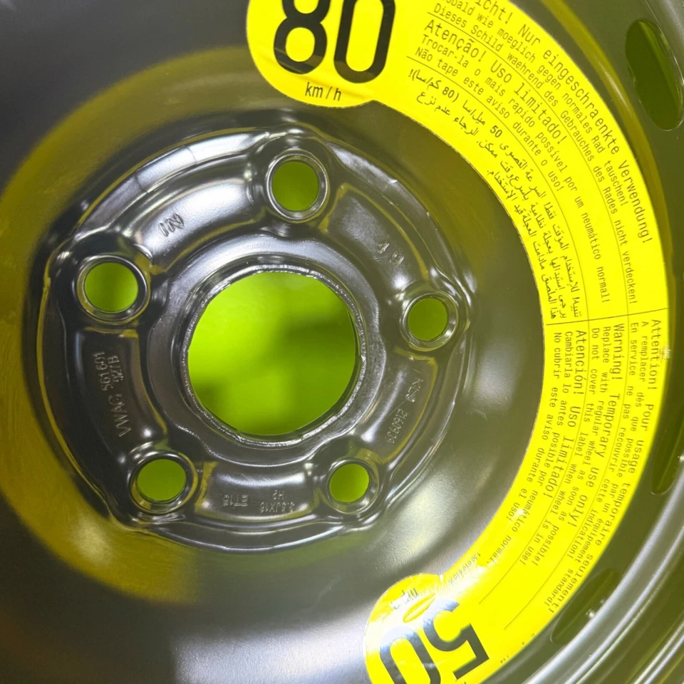 PNEU SOBRESSALENTE 16" SERVE:2012 2013 2014 2015 2016 2017 2018 VOLKSWAGEN JETTA - Imagem 2 de 4