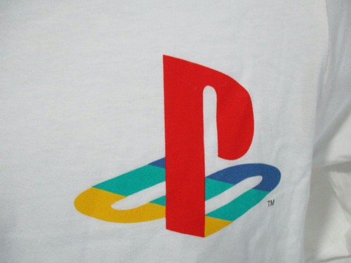 T-shirt bianca maniche lunghe PlayStation Gamer - uomo taglie S e XL NUOVA - Foto 2 di 15