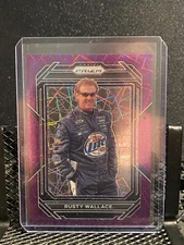 Rusty Wallace  2023 Prizm  Racing Purple Velocity # 182/199 Card # - 4 