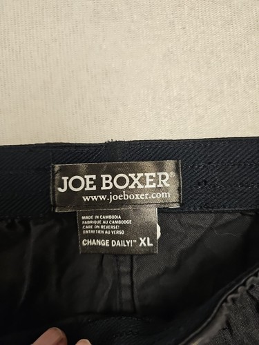 Change Daily Joe Boxers Briefs Shorts Sleepwear Men Size XL Black New - Picture 3 of 5