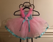 Dansco Pink Dance Costume Child Size Small New