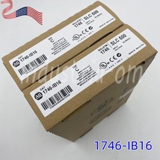 New Factory Sealed AB 1746IB16 SER D SLC 500 Digital Input Module PLC 1746-IB16