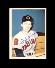 Ty Cline Signed 1978 TCMA The 60s  Cleveland Indians Autograph