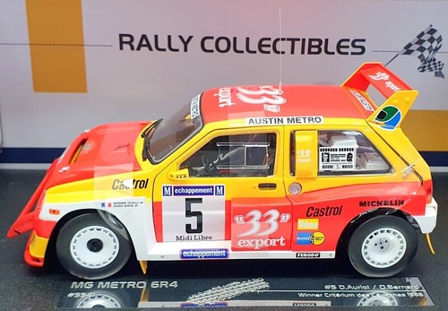 Sun Star 1/18 Scale Model Car 5541 - MG Metro 6R4 #5 D.Auriol & O.Bernard - Picture 2 of 5
