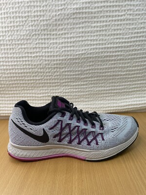 Nike Zoom Pegasus 32 Women s Blue/Black Running Shoes 749344-405 Size 7.5