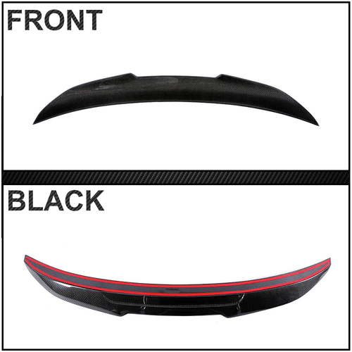 Carbon Heckspoiler Spoiler Flügel Lippe Passt für BMW 5er F10 F18 520i M5 10-16 - Picture 12 of 13