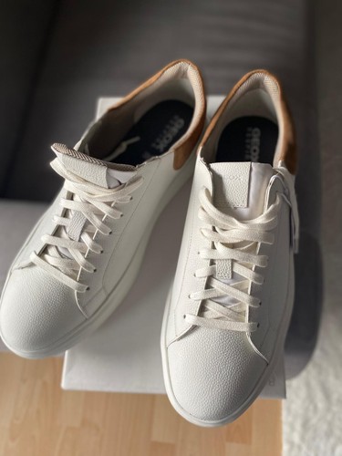 Geox Herren Sneaker,gr.45,Leder,Weiß,Neu - Bild 2 von 3
