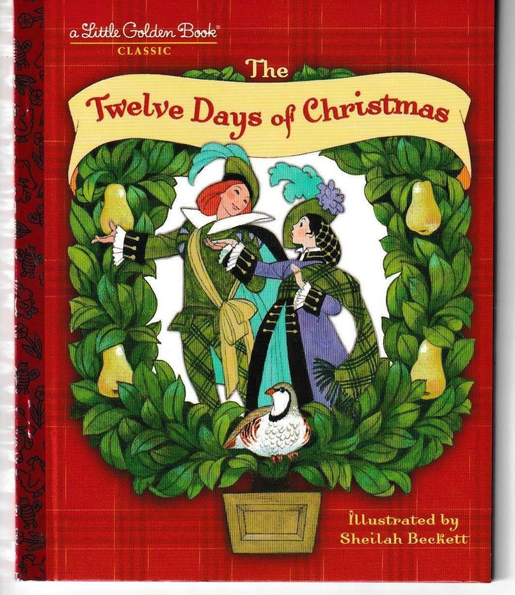 The Twelve Days of Christmas LITTLE GOLDEN BOOK | eBay