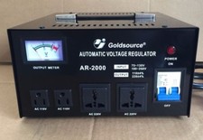 2000W VOLTAGE CONVERTER TRANSFORMER STEP UP/DOWN 220V-110V REGULATOR STABILIZER