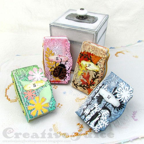 Sizzix Bigz ScoreBoards Mini Book die #666497 Retail $34.99 designer Eileen Hull - Picture 16 of 22