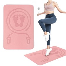 Jump Rope Mat Indoor Outdoor Padded Mat, Shock Absorbing Mat For Cross Rope