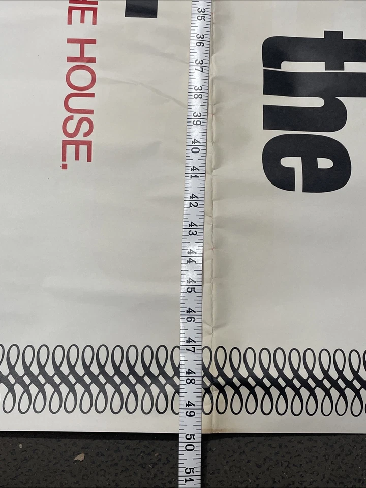 Póster de concesionario Dodge The Guaranteed Rebate 1990 6'5" vintage raro Foto 4 de 4