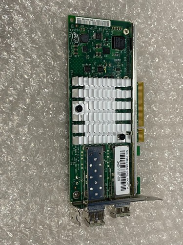 Intel X520-SR2 10G Ethernet Converged Network Adapter E10G42BFSR with 2 SFP used - 第 1/5 張圖片