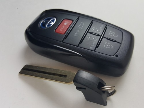 ORIGINAL TOYOTA SIENNA 21-25 OEM SMART KEY LESS ENTRY REMOTE FOB BLUE LOGO BLANK - Picture 3 of 17