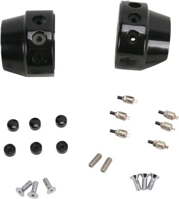 Hawg Halters Inc Switch Housing Assembly 3Button Black Anodized Hsha-3A-Lr Assy
