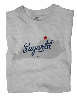 Sugartit Kentucky KY T-Shirt MAP