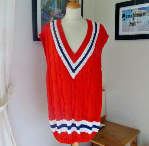 women's oversized cricket jumper