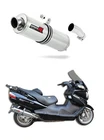 Exhaust silencer muffler DOMINATOR ST SUZUKI BURGMAN 650 2002 - 2012 + DB KILLER