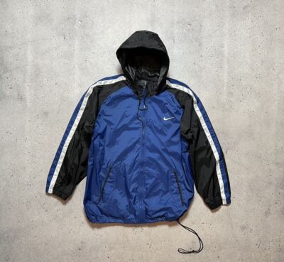 Vintage 90s Nike Big Swoosh Retro Y2K Nylon Jacket | eBay