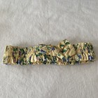 Longaberger Basket Medium Garter Blue Flower Floral Yellow Vine Trellis