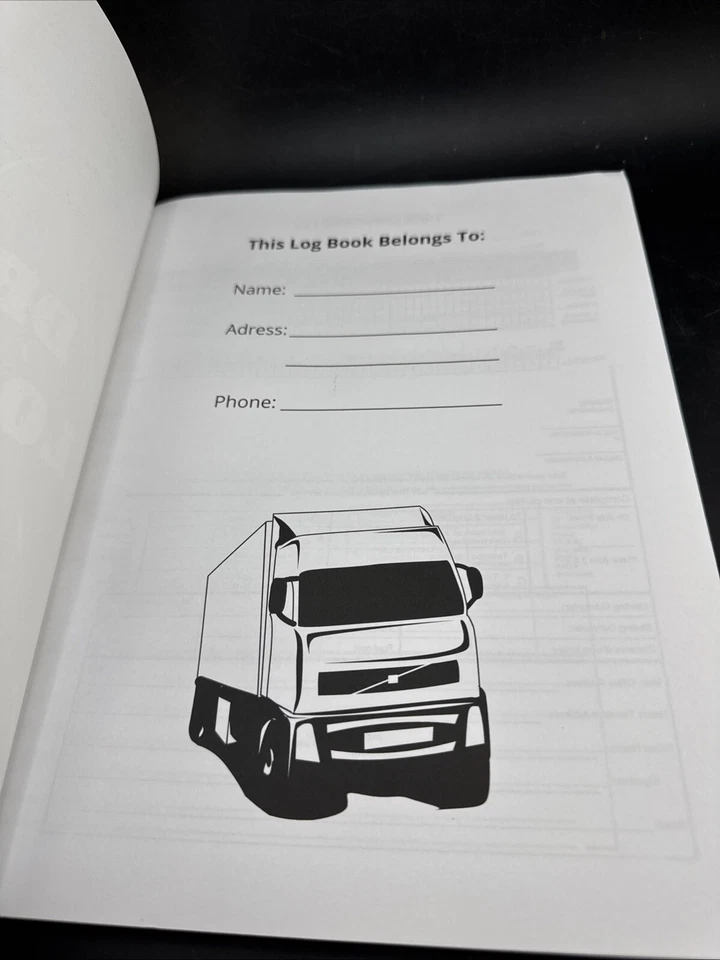 Driver's Daily Log Book - Image 2 of 2