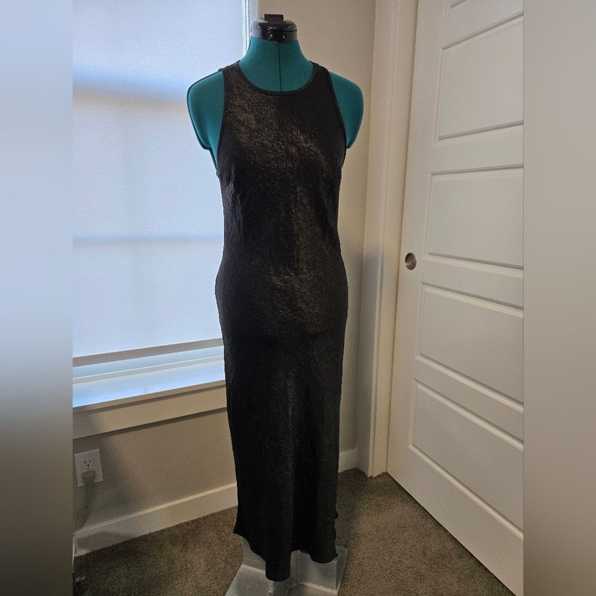 blue dress aurora Jendue Women's Aurora One Shoulder Maxi Dress - Black main image 1