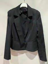 Vivienne Westwood Blazer Tailored Jacket V V Gd Con Size 38 Black