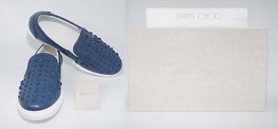 Jimmy Choo Men\'s Grove Star Embellished Sport Leather Slip-On Sneaker, MSRP $795 Jimmy Choo Men main image 3