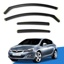Vauxhall Astra J MK6 2009-2015 5 Door Hatchback Wind Deflectors 4pc Edgevisors 