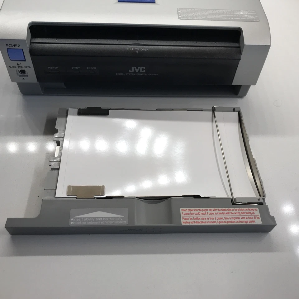 JVC Digital System Printer GV-SP2 Photo Printer - Image 3 of 4