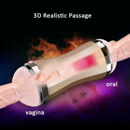 Masturbador manos libres automático masculino taza acariciador bolsillo-coño juguete hombres lubricantes - Imagen 6 de 11