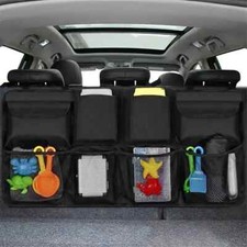 Car Suv Backseat Hanging Storage Organizer Box Hanging Folding Collapsible Caddy