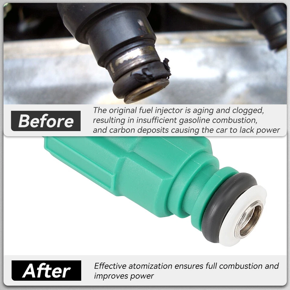 Inyectores de combustible para Kia Sorento 2011-2013 para Hyundai Santa Fe 2010-12 3,5 L 6 piezas Foto 4 de 4