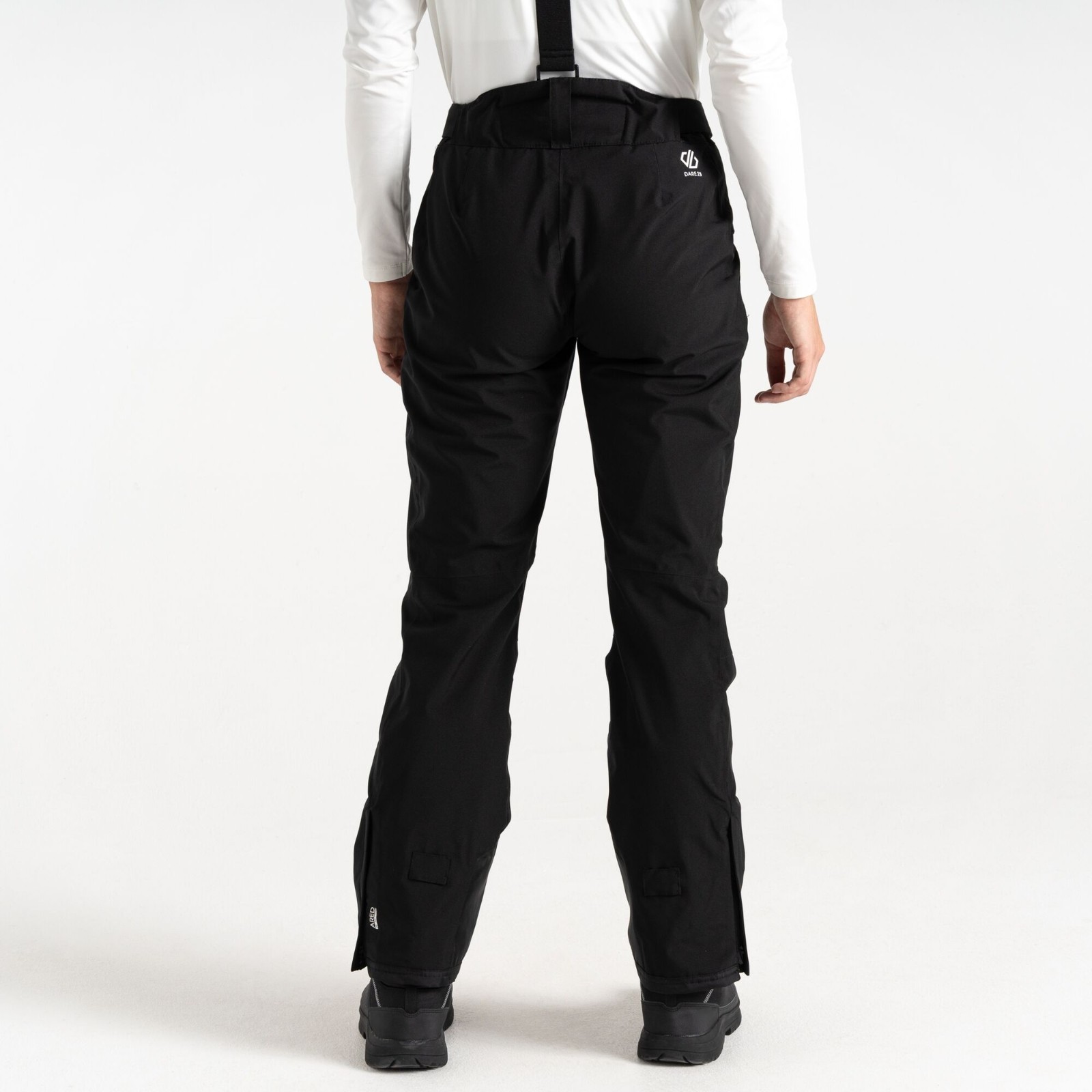 Pantaloni da sci neri Dare2B Diminish per donna foto 4