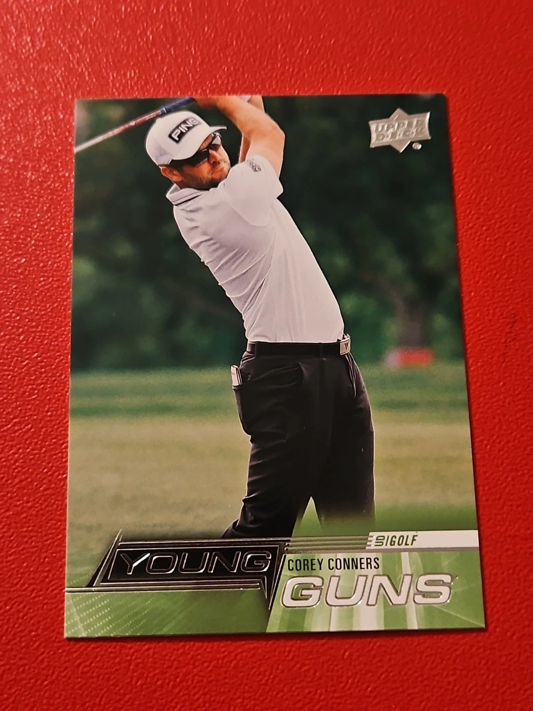 ⛳️  2024 Upper Deck Golf Corey Conners “YOUNG GUNS” SSP Rookie Card No. 147